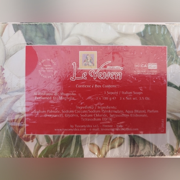 NWT Le Veneri 3 piece set bar soap - Picture 5 of 6